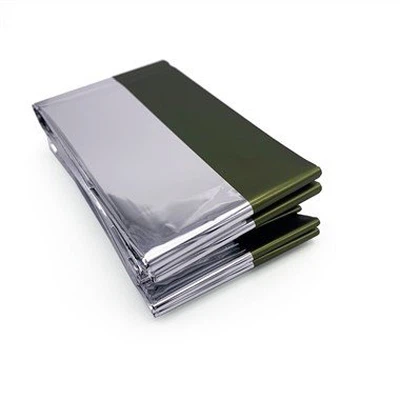 Green Emergency Blanket