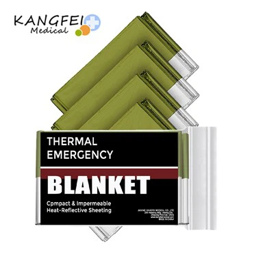 Army Green Emergency Blanket
